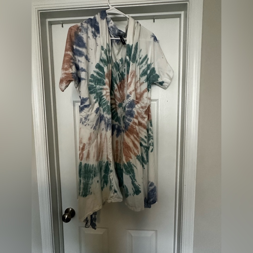 Tie-Dye Cardigan / coverup